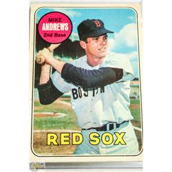 1969 TOPPS MIKE ANDREWS BASEBALL CARD