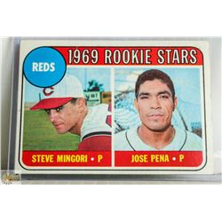 1969 TOPPS JOSE PENA RC BASEBALL CARD