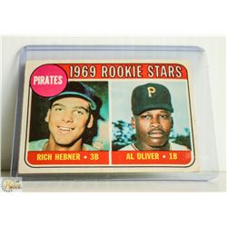 1969 TOPPS BASEBALL AL OLIVER RC