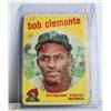 Image 1 : 1959 TOPPS BASEBALL ROBERTO CLEMENTE CARD