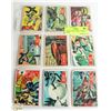 Image 1 : LOT OF 9 1966 BATMAN A SERIES CARDS