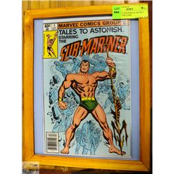 TALES TO ASTONISH #1 FRAMED COLLECTOR COMIC