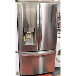 LG STAINLESS STEEL 36" FRENCH DOOR FRIDGE WITH ICE