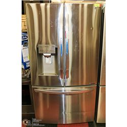 LG STAINLESS STEEL 36" FRENCH DOOR FRIDGE WITH ICE