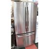 Image 1 : GE 33" STAINLESS STEEL FRENCH DOOR REFRIGIRATOR
