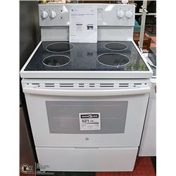 GE 30" ELECTRIC FREESTANDING RANGE