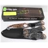Image 1 : 3 NEW 8" THROWING KNIVES WITH SHEATH