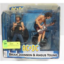 AC/DC BRIAN JOHNSON & ANGUS YOUNG FIGURINE