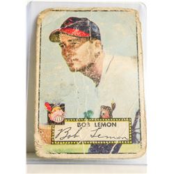 1952 TOPPS BASEBALL BOB LEMON CARD