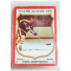 1973 OPC PHIL ESPOSITO ALL STAR CARD HOCKEY