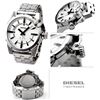 Image 4 : NEW DIESEL LARGE 48MM WHITE DIAL MSRP $250 WATCH