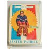 Image 1 : 1960 TOPPS HOCKEY LESTER PATRICK CARD HOF