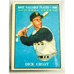 1961 TOPPS DICK GROAT MVP CARD