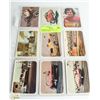 Image 1 : 9 ASSORTED 1960S RACE CAR TRADING CARDS