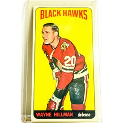 1964 TOPPS TALL BOY HOCKEY WAYNE HILLMAN CARD