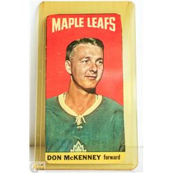 1964 TOPPS TALL BOY HOCKEY DON MCKENNEY CARD