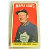 Image 1 : 1964 TOPPS TALL BOY HOCKEY GEORGE IMLACH CARD