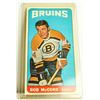 Image 1 : 1964 TOPPS TALL BOY HOCKEY BOB MCCORD CARD
