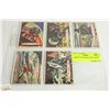 Image 1 : LOT OF 5 1957 TOPPS SPACE CARDS