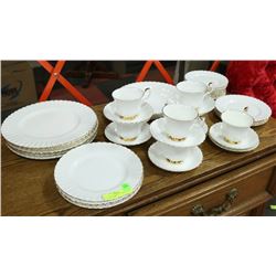 FULL SET OF ROYAL ALBERT BONE CHINA VALDOR