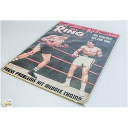 1966 RING MAGAZINE, FEATURING CASSIUS CLAY