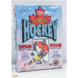 1992-93 OPC 25TH ANNIVERSARY WAX BOX SEALED CASE