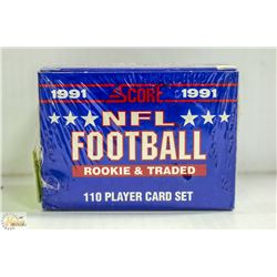 SEALED SCORE 1991 NFL ROOKIE CARD SET