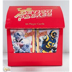 BOX OF 1991 ACTION PACKED ROOKIE UPDATE NFL CARDS