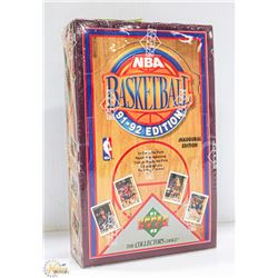 UPPER DECK NBA 91-92 INAUGURAL EDITION SEALED BOX