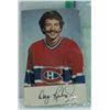 Image 1 : ORIGINAL DOUG RISEBROUGH AUTOGRAPHED CARD. LIVE
