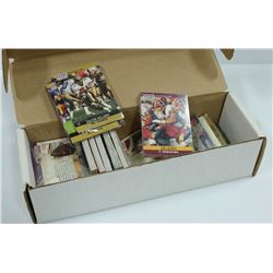 BOX OF HUNDREDS 1990 PRO SET NFL CARDS.