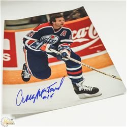 ORIGINAL 8X10 CRAIG MACTAVISH AUTOGRAPHED PHOTO