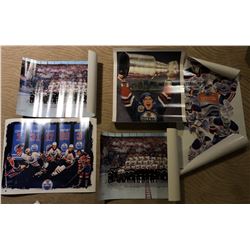 EDMONTON OILERS LITHOGRAPHS AND POSTERS