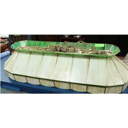 TIFFANY STYLE POOL TABLE HANGING LAMP