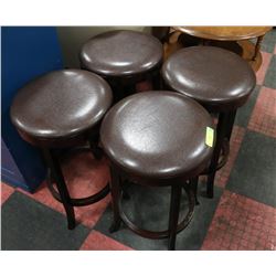 LOT OF 4 STOOLS