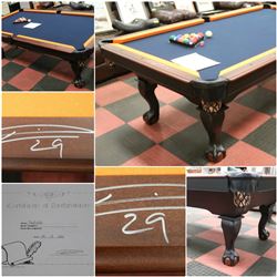 FEATURED LEON DRAISAITLS PERSONAL SIGNED POOLTABLE
