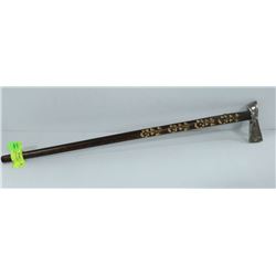 VINTAGE HAND CARVED TOMAHAWK
