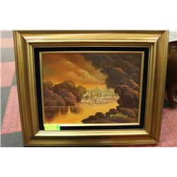 BEAUTIFUL DAY OIL ON CANVAS BY MARIO TAVARES