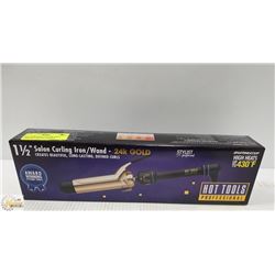 HOT TOOLS RO 1 1/2" 24K GOLD MARCELS SALON CURLING
