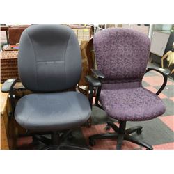 LOT OF 2 OFFICE CHAIRS