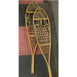 PAIR OF AUTHENTIC FABER SNOWSHOE WALLHANGINGS