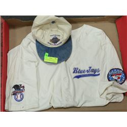 AUTOGRAPHED BLUE JAYS 1992WORLD SERIES HAT ,JERSEY
