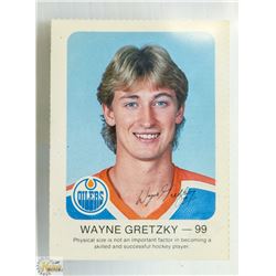 1983 RED ROOSTER WAYNE GRETZKY HOCKEY CARD