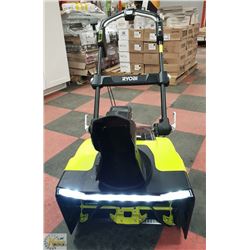 NEW RYOBI 21" 40V BRUSHLESS CORDLESS SNOW BLOWER