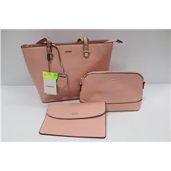 3 PIECE LOVEVOOK DESIGNER HANDBAGS