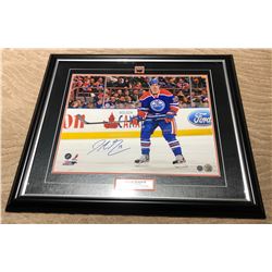 JUSTIN SCHULTZ SIGNED 16X20 FRAMED