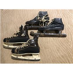 VINTAGE HOCKEY SKATES LOT