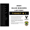 Image 1 : Idaho WSF Lottery Ticket #1