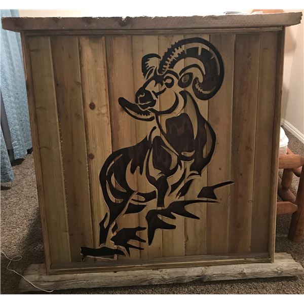 Clarks Creation LED bighorn sheep artwork - Watch video!