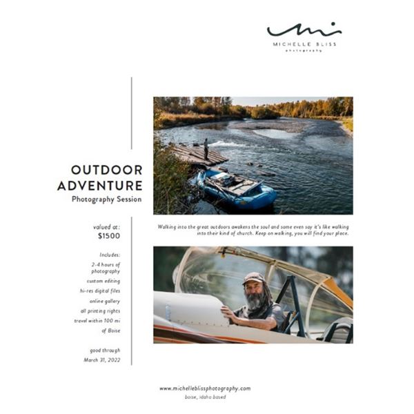 Outdoor Adventure Photoshoot with Michelle Bliss Photography